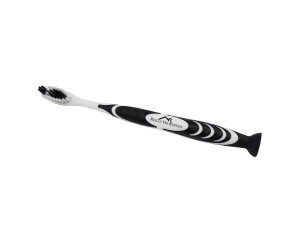 Stand Up Suction Toothbrush With Tongue Scraper Stand Up Suction Toothbrush With Tongue Scraper