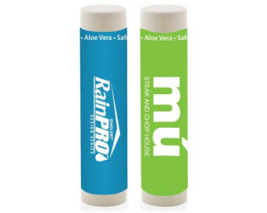 All Natural Beeswax Lip Balm - One Color Imprint