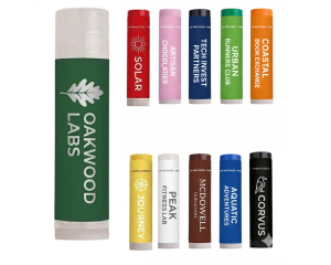 Tinted Beeswax  Lip Balm - One Color Imprint 