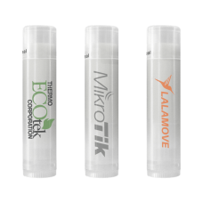 Natural Beeswax Lip Balm in Clear Tube