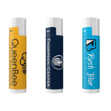 SPF 15 Beeswax Based Lip Balm in White Tube
