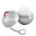 Metallic Lip Balm with Keychain