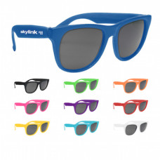 RETRO ! Baja Neon Rubber Sunglasses - Solid Color Frames RETRO ! Baja Neon Rubber Sunglasses - Solid Color Frames