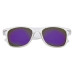 Crystalline Mirrored Malibu Retro Sunglasses