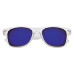 Crystalline Mirrored Malibu Retro Sunglasses