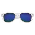 Crystalline Mirrored Malibu Retro Sunglasses
