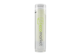 Natural Peppermint Lip Moisturizer in Clear Tube