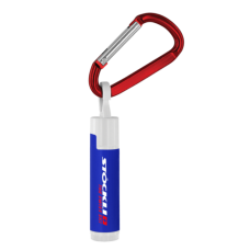 SPF 15 Beeswax Lip Balm with Carabiner
