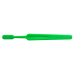 Compact Adult Toothbrush with Colorful Bristles