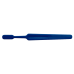 Compact Adult Toothbrush with Colorful Bristles