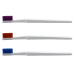 Compact Adult Toothbrush with Colorful Bristles