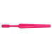 Compact Adult Toothbrush with Colorful Bristles