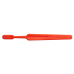 Compact Adult Toothbrush with Colorful Bristles