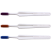 Compact Adult Toothbrush with Colorful Bristles