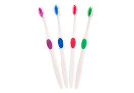 White Accent Adult Toothbrush