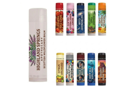 Tinted Beeswax Lip Balm - Full Color Imprint
