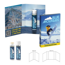 SPF 15 Lip Balm with Full Color Double Booklet SPF 15 Lip Balm with Full Color Double Booklet
